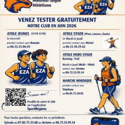 Venez tester gratuitement notre club en juin 2026.